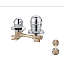 Factory standard copper  bath wall mounted faucets shower mixer taps